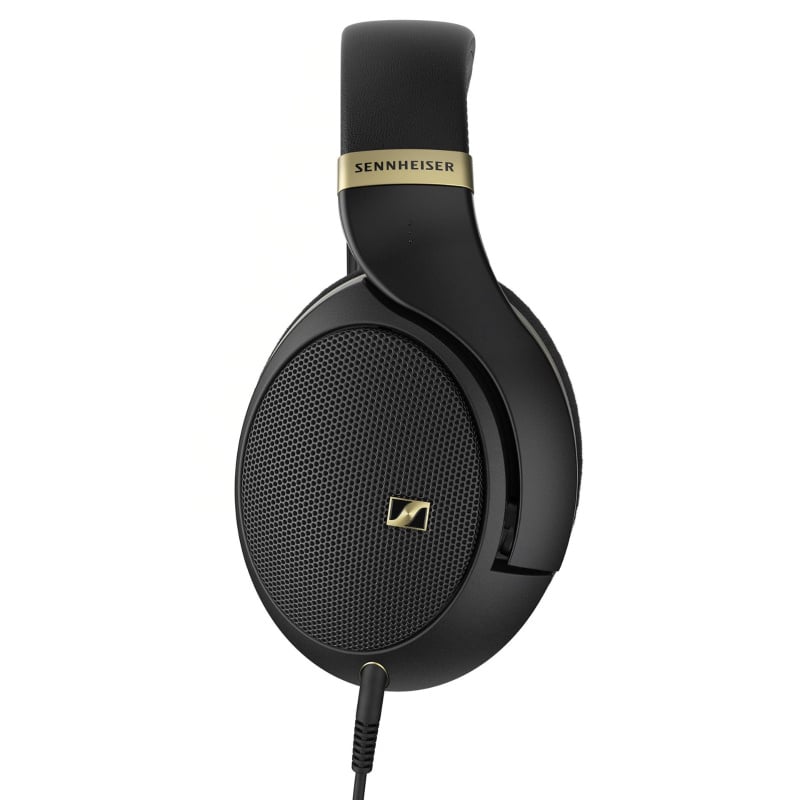 Sennheiser HD505 Gold Edition Dynamic Open-Back Over-Ear Wired Headphones with 3.5mm 6.35mm Plug