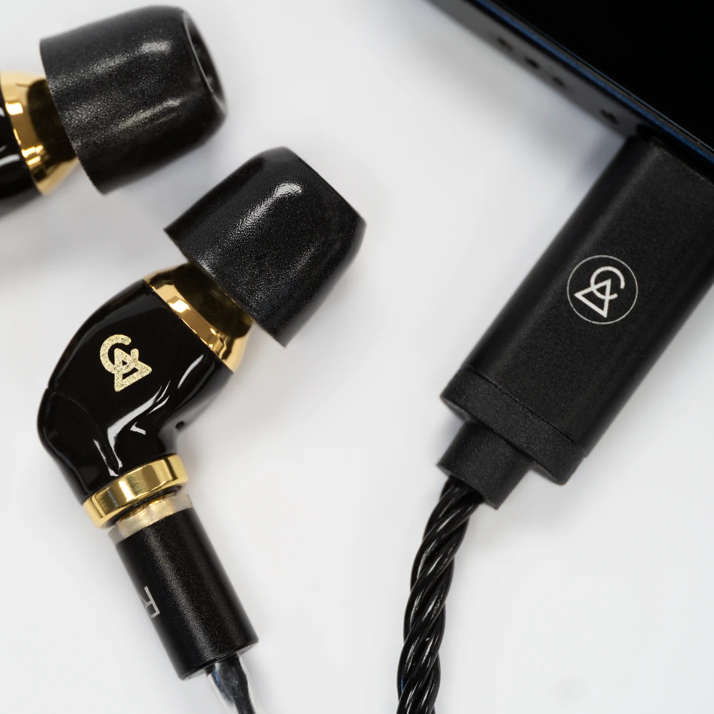 Campfire Audio Axion Dynamic Driver IEM Earphone Built-In DAC with USB-C Plug MMCX Cable Made In USA