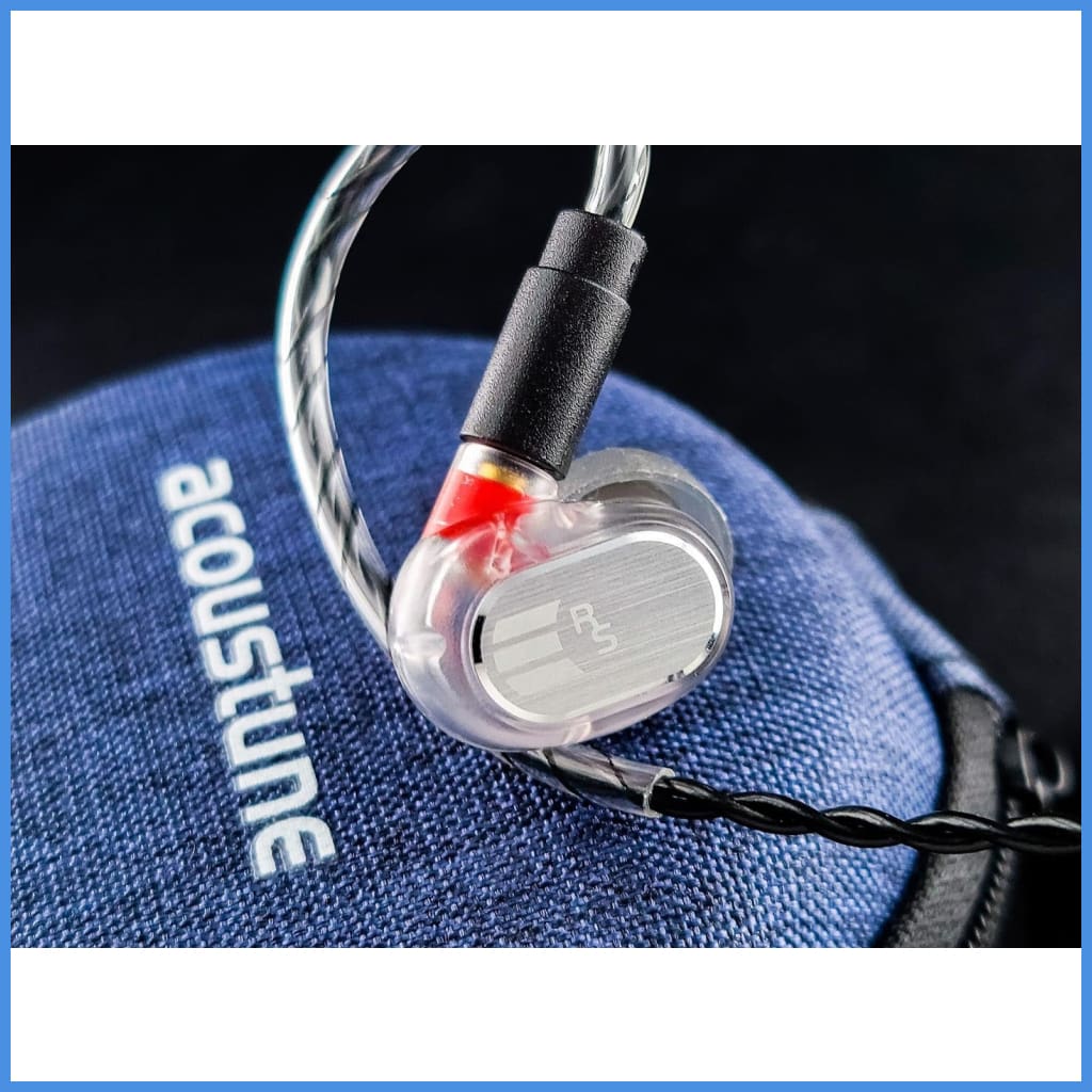 Acoustune RS Three In-Ear Monitor IEM Earphone 9.2mm Dynamic Driver Pe