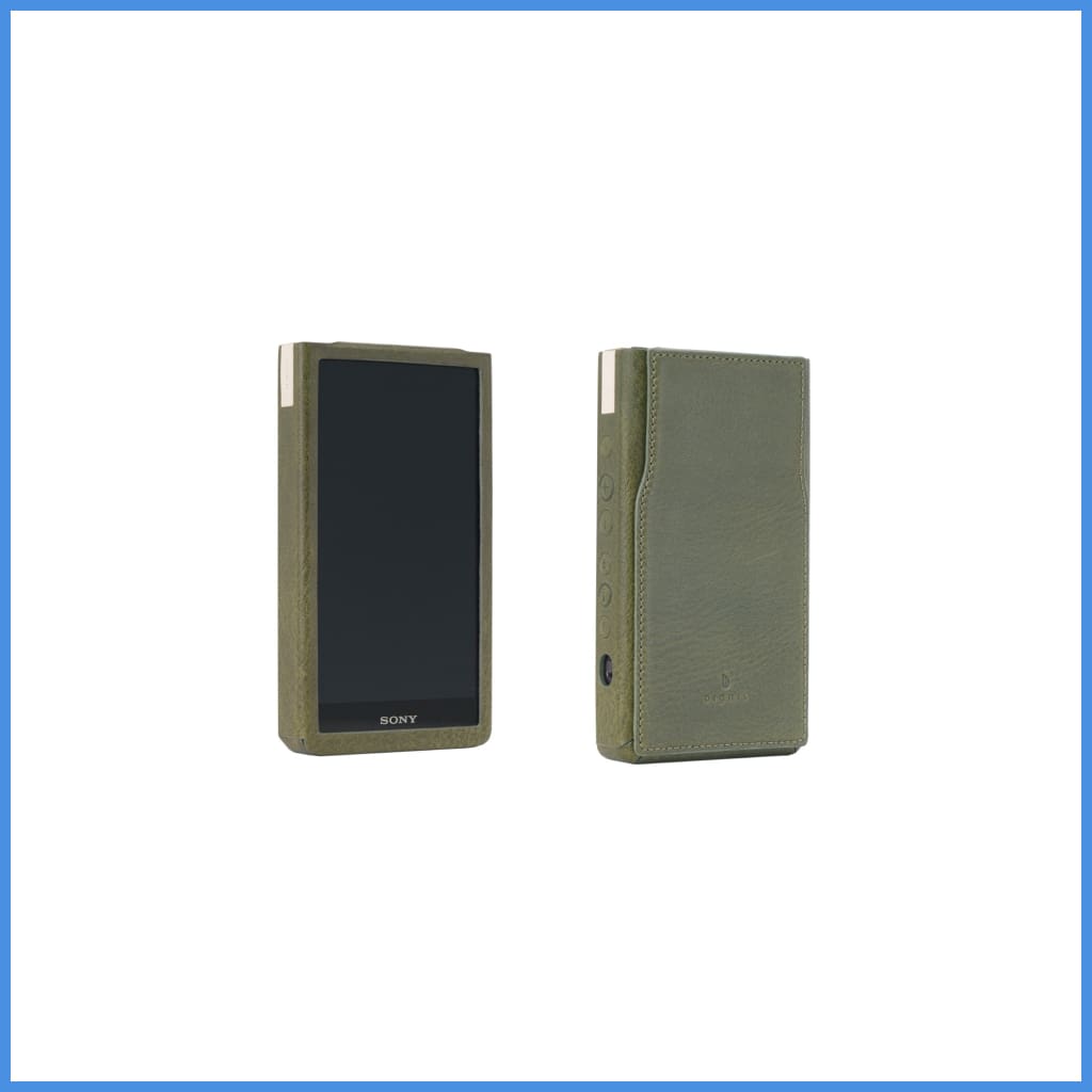 Dignis Poesis Leather Case For Sony Nw-Zx707 Dap 5 Colors Green