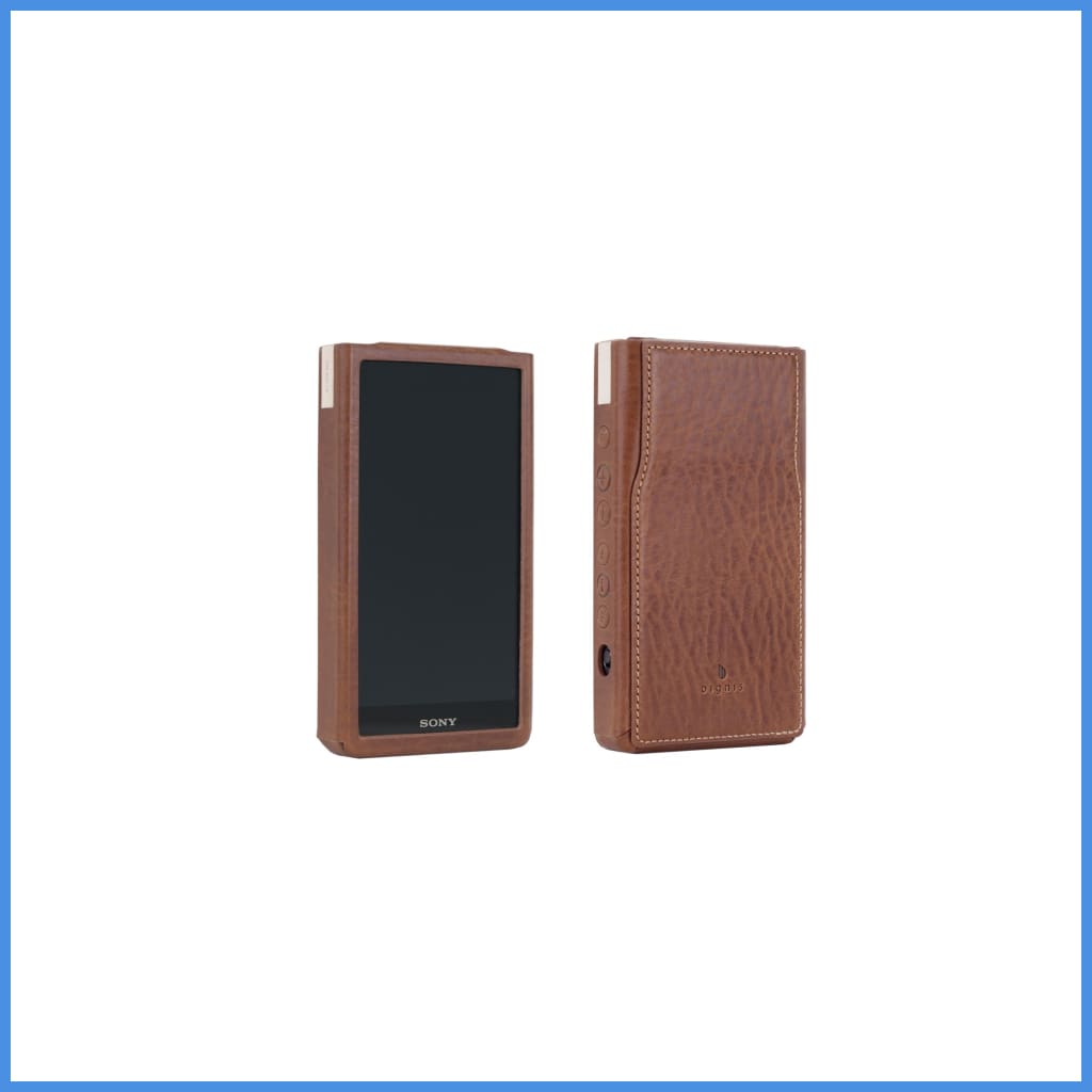 Dignis Poesis Leather Case For Sony Nw-Zx707 Dap 5 Colors Brown