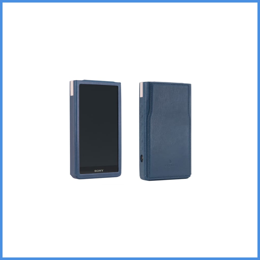 Dignis Poesis Leather Case For Sony Nw-Zx707 Dap 5 Colors Navy