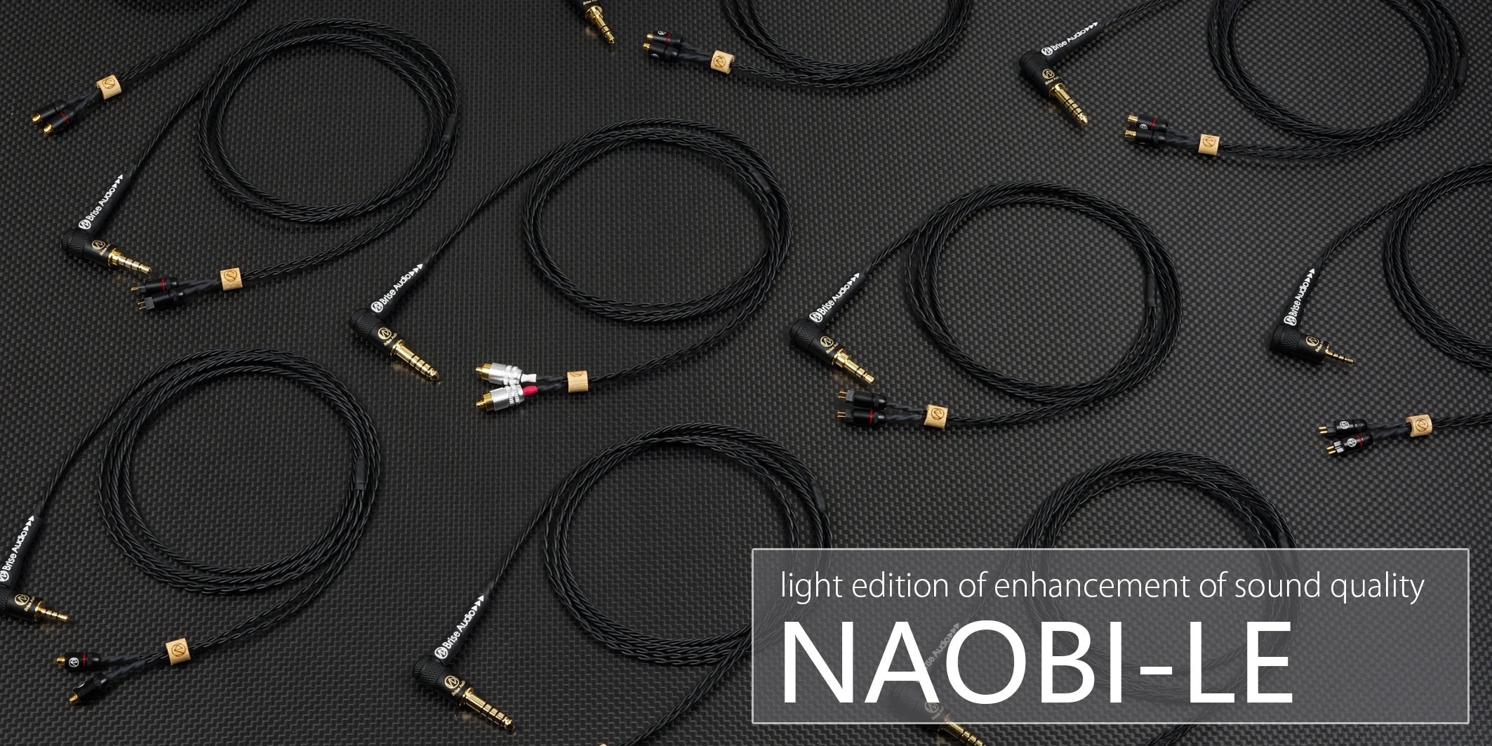 Brise Audio NAOBI LE In-Ear Monitor Cable 4.4mm Plug CM 2-Pin Connector