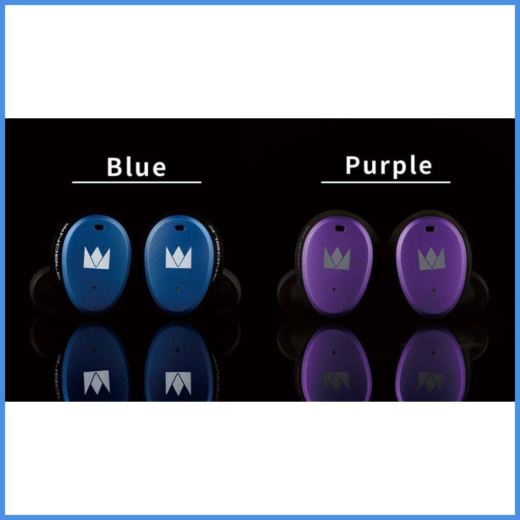 NOBLE Audio FoKus H-ANC Hybrid 2-Driver True Wireless Earphone Blue Purple  2 Colors