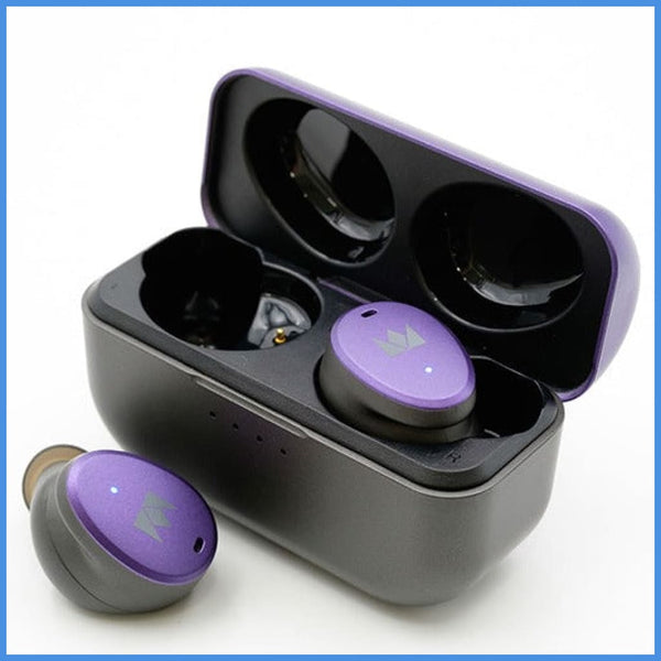 NOBLE Audio FoKus H-ANC Hybrid 2-Driver True Wireless Earphone Blue Purple  2 Colors
