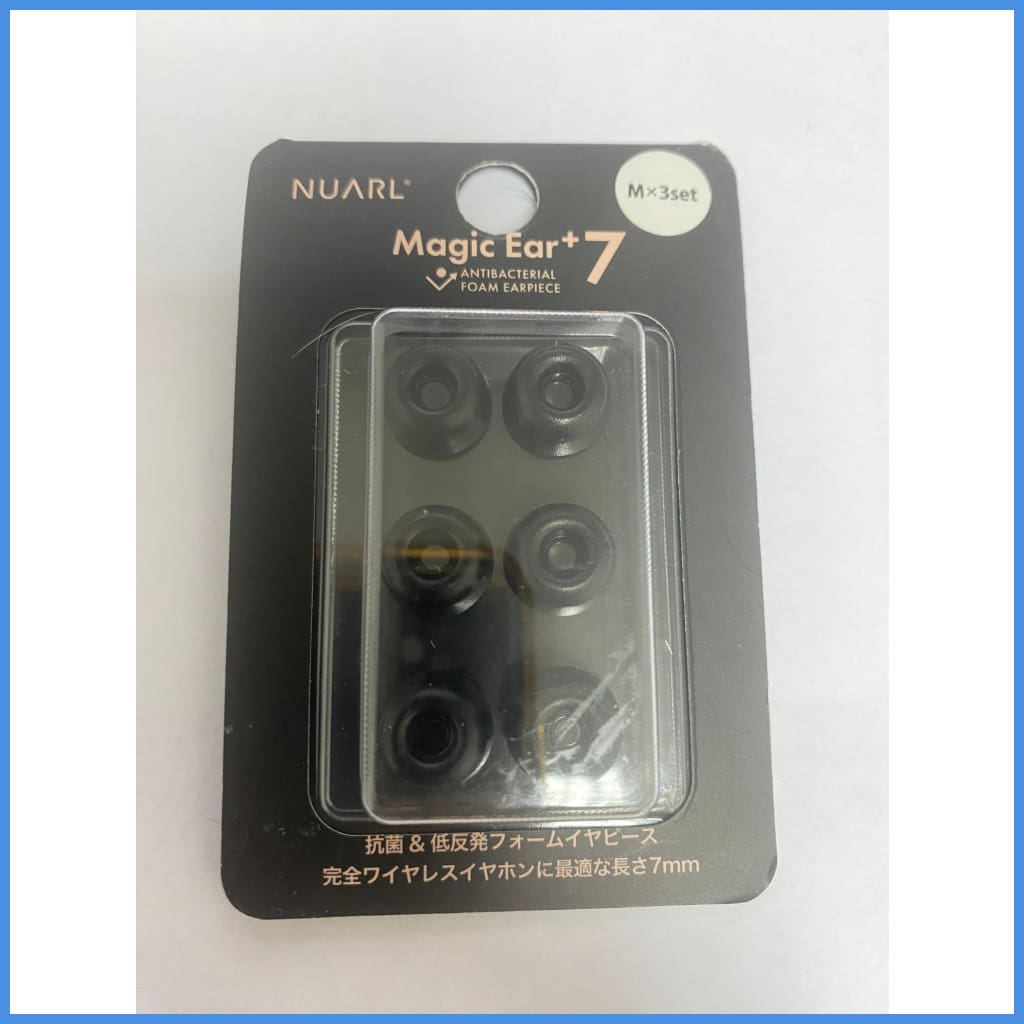 NUARL Magic Ear+ 7 Antibacterial Foam Eartips for True Wireless TWS  Earphone 3 Pairs