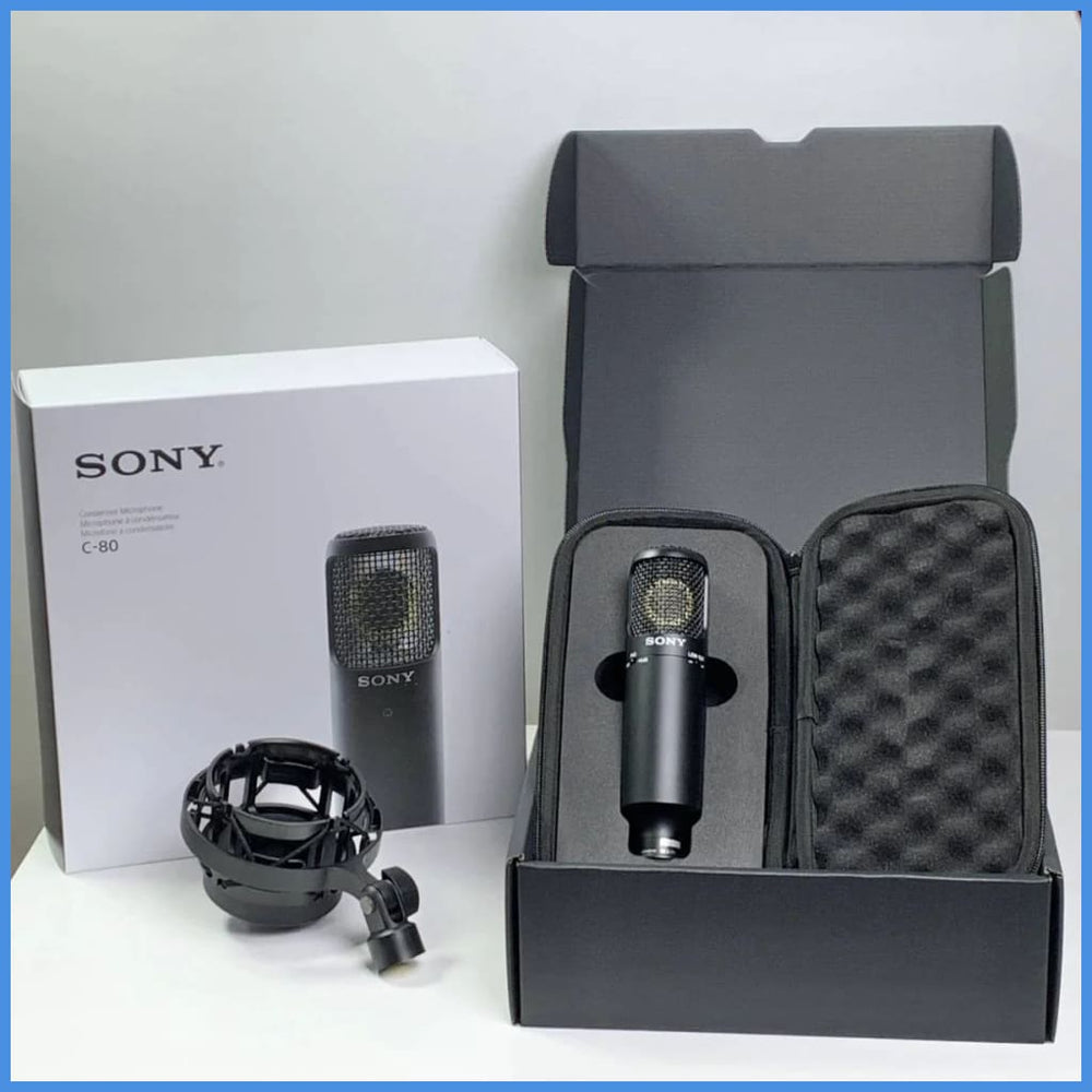 SONY C80 Compact Uni-directional Studio Condenser Microphone