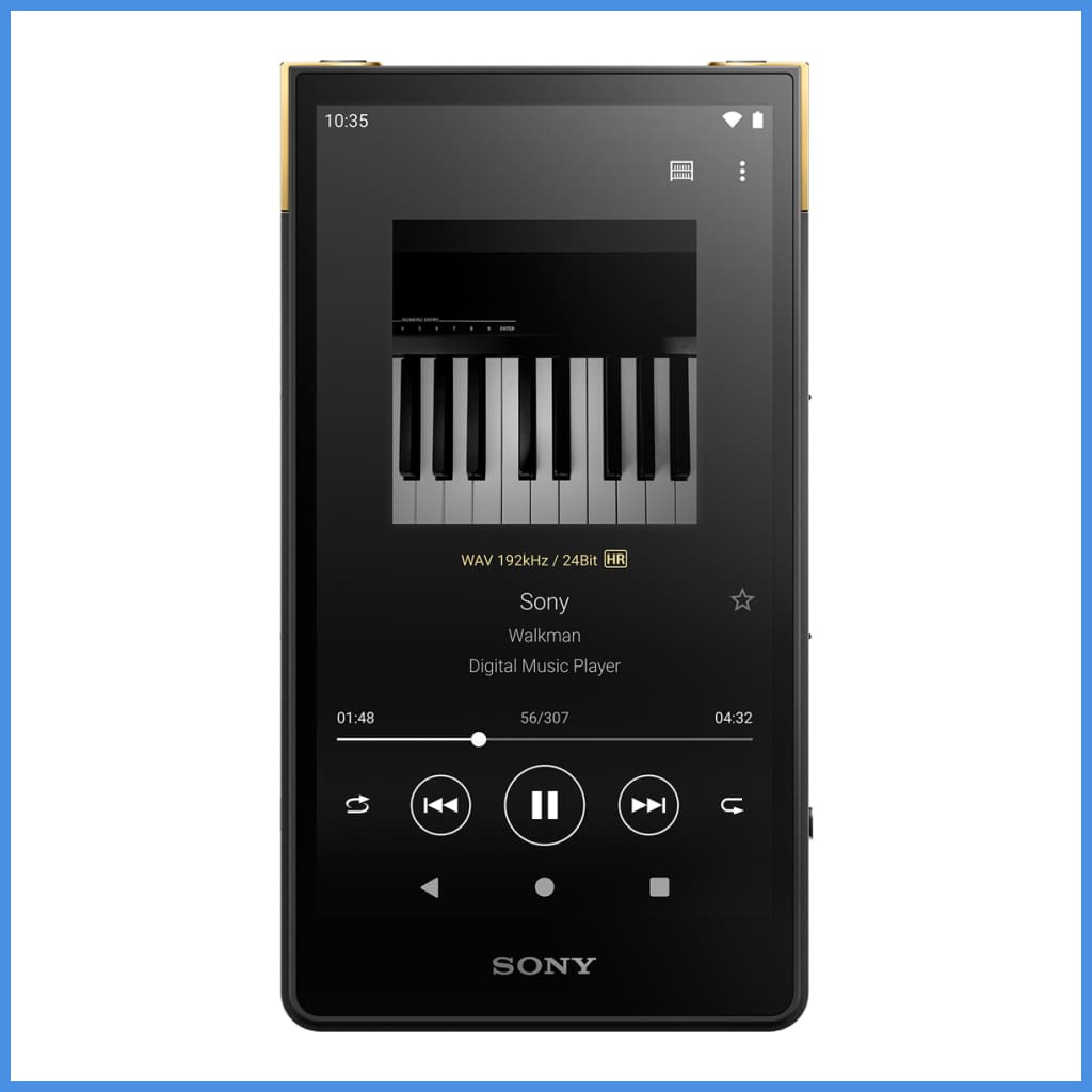 SONY NW-ZX707 Hi-Res Digital Audio Player DAP with 64 GB Battery Life